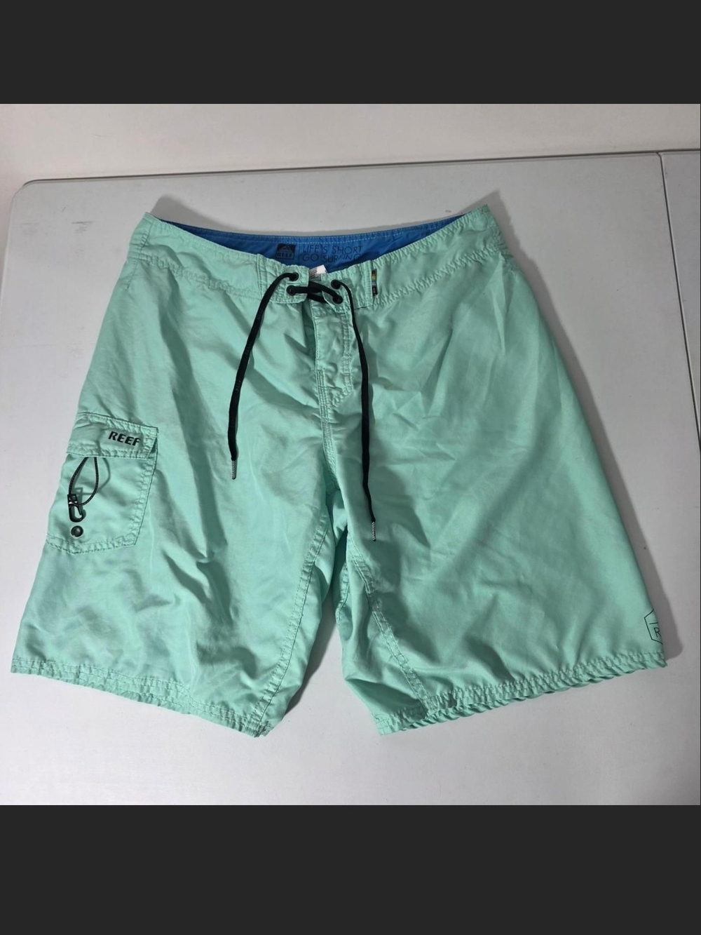 Reef Men's Mint Green Swim Shorts